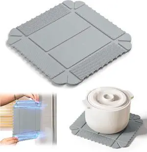 Magnetic Silicone Trivet & Pot Holder, Kitchen Heat Resistant Mat | Trivets for Hot Dishes, Hot Pots & Pans, Non-Slip Hot Pads for Countertops & Dining Table & Oven, Jar Opener & Spoon Rest Magnetic Silicone Trivet & Pot Holder, Kitchen Heat Resistant Mat | Trivets for Hot Dishes, Hot Pots & Pans, Non-Slip Hot Pads for Countertops & Dining Table & Oven, Jar Opener & Spoon Rest