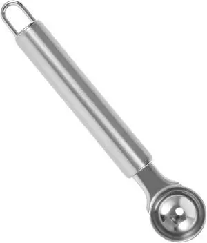 Stainless Steel Melon Baller and Ice Cream Scoop 6.7 Inch Long Handle Fruit Scooper Kitchen Dessert Watermelon Scooper Ice Cream Baller for Dig Pulp Separator Stainless Steel Melon Baller and Ice Cream Scoop 6.7 Inch Long Handle Fruit Scooper Kitchen Dessert Watermelon Scooper Ice Cream Baller for Dig Pulp Separator