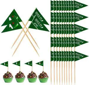 50pcs Golf Themed Toothpick Flags, Hole in One 1st Birthday Golf Tee Flag Cocktail Picks, Mini Appetizers Stick, Food Skewers, Cupcake Cake Toppers, for Baby Shower 1st Birthday Party Bar Decorations 50pcs Golf Themed Toothpick Flags, Hole in One 1st Birthday Golf Tee Flag Cocktail Picks, Mini Appetizers Stick, Food Skewers, Cupcake Cake Toppers, for Baby Shower 1st Birthday Party Bar Decorations