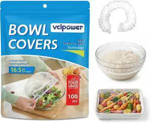 VCLPOWER 100 Pcs Reusable Sourdough Bowl Covers Up to 30+ Uses Hand Washable Bread Proofing Covers for Bowls Fits 5"11" Bowls & Plates,Food-Grade,BPA-Free,Einforced Double Elastic Bands VCLPOWER 100 Pcs Reusable Sourdough Bowl Covers Up to 30+ Uses Hand Washable Bread Proofing Covers for Bowls Fits 5"11" Bowls & Plates,Food-Grade,BPA-Free,Einforced Double Elastic Bands