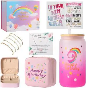 9 Year Old Girl Birthday Gifts, Unique 9th Birthday Gift for Girls, Gift Ideas for Daughter, Sister, Niece, Granddaughter, Popular Decorations Basket Birthday Gift for Girls 9 Year Old Girl Birthday Gifts, Unique 9th Birthday Gift for Girls, Gift Ideas for Daughter, Sister, Niece, Granddaughter, Popular Decorations Basket Birthday Gift for Girls
