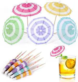 Drink Umbrellas Cocktail Picks - 125 Pcs Cocktail Umbrellas for Drinks, Mini Paper Umbrella Cocktail Toothpicks for Summer Tropical Tiki Bar Hawaiian Beach Pool Luau Party Decorations Supplies Drink Umbrellas Cocktail Picks - 125 Pcs Cocktail Umbrellas for Drinks, Mini Paper Umbrella Cocktail Toothpicks for Summer Tropical Tiki Bar Hawaiian Beach Pool Luau Party Decorations Supplies