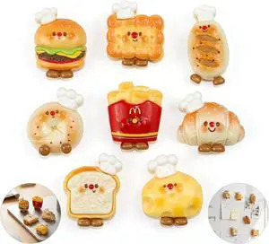 8 Pack Cute Bread Refrigerator Magnets, Kawaii Food Fridge Magnets for Photos, Notes, Lockers, Whiteboards, Kitchen, Office and Dorm Decor 8 Pack Cute Bread Refrigerator Magnets, Kawaii Food Fridge Magnets for Photos, Notes, Lockers, Whiteboards, Kitchen, Office and Dorm Decor