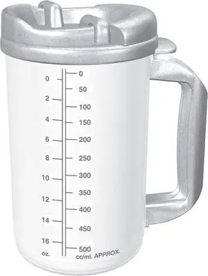 Drinking Mug, 20 oz. Clear Cup/Granite Lid Plastic Reusable, TM-20 - Sold by: Pack of One Drinking Mug, 20 oz. Clear Cup/Granite Lid Plastic Reusable, TM-20 - Sold by: Pack of One