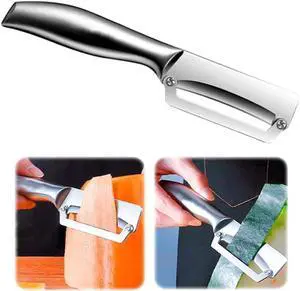 1 Pack Thick Vegetable Peeler - Sugarcane Pumpkin Peeling Knife - Ultra Sharp Stainless Steel Blades - Perfect Kitchen Peeler Effortlessly Peels Vegetables and Fruits (1 Pack) 1 Pack Thick Vegetable Peeler - Sugarcane Pumpkin Peeling Knife - Ultra Sharp Stainless Steel Blades - Perfect Kitchen Peeler Effortlessly Peels Vegetables and Fruits (1 Pack)