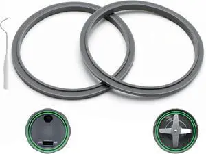 2Pcs Gaskets Replacement Rubber Seal Ring for Nutribullet Blender 600W 900W | Food-grade Silicone, BPA-free, Good Sealing & Leak-Proof, Long-Lasting, Nutribullet Replacement Part Accessories 2Pcs Gaskets Replacement Rubber Seal Ring for Nutribullet Blender 600W 900W | Food-grade Silicone, BPA-free, Good Sealing & Leak-Proof, Long-Lasting, Nutribullet Replacement Part Accessories