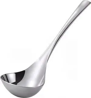 Small Ladle Spoon for Gravy, 8" 304 Stainless Steel Ladle with Hollow Handle,1-Pack Small Ladle Spoon for Gravy, 8" 304 Stainless Steel Ladle with Hollow Handle,1-Pack
