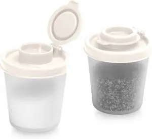SIGNORAWARE Salt and Pepper Shakers Moisture Proof Set of 2 Medium Salt Shaker to go Camping Picnic Outdoors Kitchen Lunch Boxes Travel Spice Set Clear with White Lids Plastic Airtight Dispenser SIGNORAWARE Salt and Pepper Shakers Moisture Proof Set of 2 Medium Salt Shaker to go Camping Picnic Outdoors Kitchen Lunch Boxes Travel Spice Set Clear with White Lids Plastic Airtight Dispenser