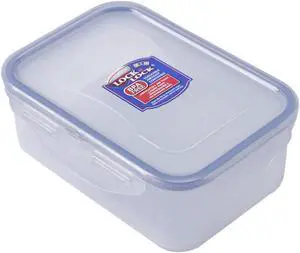 LOCK & LOCK LocknLock Easy Essentials Rectangular Butter and Cheese Container Food Container, Small, 15.0 Ounce - Clear LOCK & LOCK LocknLock Easy Essentials Rectangular Butter and Cheese Container Food Container, Small, 15.0 Ounce - Clear