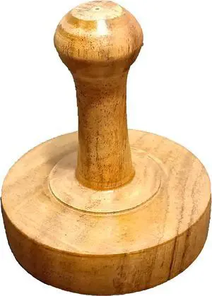 Wooden Potato Masher Wooden Food Masher Vegetable Smasher Roti Chapati Presser Roti Bhakri Or Khakara on Tava Presser Crusher Wooden Potato Masher Wooden Food Masher Vegetable Smasher Roti Chapati Presser Roti Bhakri Or Khakara on Tava Presser Crusher
