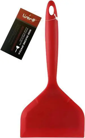 Wide Silicone Egg Spatula for Japanese Tamagoyaki pan, Omelet Flipper | nonstick griddle tools, flip scraper for pancakes,heat-resistant,wide turner for fish,burgers,steak,omelettte pan spatula Wide Silicone Egg Spatula for Japanese Tamagoyaki pan, Omelet Flipper | nonstick griddle tools, flip scraper for pancakes,heat-resistant,wide turner for fish,burgers,steak,omelettte pan spatula