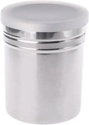 Powdered Sugar Shaker Flour Duster Sifter for Bread Baking Stainless Steel Powdered Sugar Shaker Flour Duster Sifter for Bread Baking Stainless Steel