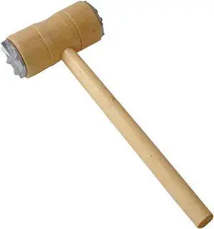Meat Tenderizer Dual-Sided Meat Mallet Wooden Handle Meat Hammer Kitchen Tool for Tenderizing Steak Beef, 1 Piece Meat Tenderizer Dual-Sided Meat Mallet Wooden Handle Meat Hammer Kitchen Tool for Tenderizing Steak Beef, 1 Piece