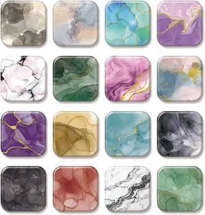 16 Pcs Marble Fridge Magnets, Refrigerator Magnets | Scratch-Proof & Fade-Resistant, Cute Small Funny Decor for Whiteboard Kitchen Office Locker Cabinet School, Ideal Gift 16 Pcs Marble Fridge Magnets, Refrigerator Magnets | Scratch-Proof & Fade-Resistant, Cute Small Funny Decor for Whiteboard Kitchen Office Locker Cabinet School, Ideal Gift