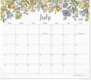 Cabbrix Magnetic Calendar for Fridge, 2026 Refrigerator Calendar Including July 2026 to June 2027 for Planning and Organizing Your Life, 13" x 11-1/2", Floral Cabbrix Magnetic Calendar for Fridge, 2026 Refrigerator Calendar Including July 2026 to June 2027 for Planning and Organizing Your Life, 13" x 11-1/2", Floral