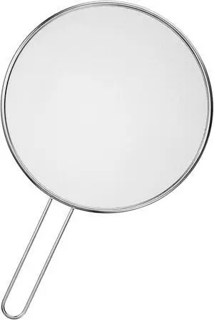 7.5 in Grease Splatter Guard, Stainless Steel Splatter Guard for Frying Pan Oil Splatter-Screen with Comfortable Grip Handle and Ultra Fine Mesh (Diameter 19 cm,Handle 14.3cm) 7.5 in Grease Splatter Guard, Stainless Steel Splatter Guard for Frying Pan Oil Splatter-Screen with Comfortable Grip Handle and Ultra Fine Mesh (Diameter 19 cm,Handle 14.3cm)