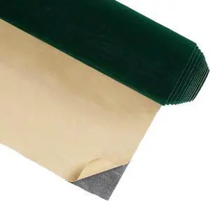 CRE8TIVE 12"x80" Colored Self Adhesive Velvet Flocking Liner for Jewelry Green Velvet Wallpaper Peel and Stick Fabric Felt Velvet Drawer Liner Sticker for Jewelry Box Lining Crafts DIY Showcase Decor CRE8TIVE 12"x80" Colored Self Adhesive Velvet Flocking Liner for Jewelry Green Velvet Wallpaper Peel and Stick Fabric Felt Velvet Drawer Liner Sticker for Jewelry Box Lining Crafts DIY Showcase Decor