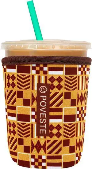 Reusable Neoprene Insulator Sleeve for Iced Coffee & Cold Soda, Coffee Sleeves for Iced & Hot Drinks, Cold Beverage Cooler Compatible with Starbucks, Dunkin (Team GFD, Small: 16-18oz) Reusable Neoprene Insulator Sleeve for Iced Coffee & Cold Soda, Coffee Sleeves for Iced & Hot Drinks, Cold Beverage Cooler Compatible with Starbucks, Dunkin (Team GFD, Small: 16-18oz)
