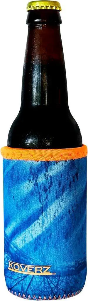Can/Bottle Sleeve, Neoprene Insulated Bottle Sleeve, Fits 8-12 Oz., Small Size, RTF Blue Orange Can/Bottle Sleeve, Neoprene Insulated Bottle Sleeve, Fits 8-12 Oz., Small Size, RTF Blue Orange