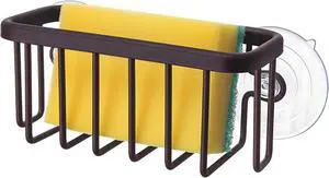SunnyPoint NeverRust Kitchen & Bathroom Sink Caddy for Sponges, Scrubbers, Soap, 6" x 2.5" x 2.65", with Adhesive Mount - Additional Suction Cup Included Aluminum (Oil Bronze, NOT Black) SunnyPoint NeverRust Kitchen & Bathroom Sink Caddy for Sponges, Scrubbers, Soap, 6" x 2.5" x 2.65", with Adhesive Mount - Additional Suction Cup Included Aluminum (Oil Bronze, NOT Black)