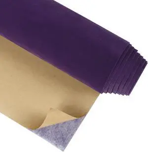 CRE8TIVE Purple Wallpaper Peel and Stick Velvet Drawer Liner for Jewelry Displays Self Adhesive Flocking Felt Liner Sticky Roll Fabric Contact Paper for Cabinets Drawers Lining Art & Crafts 12"x80" CRE8TIVE Purple Wallpaper Peel and Stick Velvet Drawer Liner for Jewelry Displays Self Adhesive Flocking Felt Liner Sticky Roll Fabric Contact Paper for Cabinets Drawers Lining Art & Crafts 12"x80"
