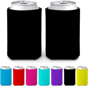 Custom Can Coolers Sleeves, for 12 Oz Cups and Bottles | Photo Text Logo, Personalized Insulated Drink Holder, for Christmas Wedding Birthday Party Decorations, 1PC, Blank Black Custom Can Coolers Sleeves, for 12 Oz Cups and Bottles | Photo Text Logo, Personalized Insulated Drink Holder, for Christmas Wedding Birthday Party Decorations, 1PC, Blank Black