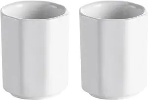 luzen 2Pcs Ceramic Toothpick Holder Simple Small Toothpick Cup Holder Home Kitchen Storage Gadgets Toothpick Dispenser for Hotels, Restaurants, Home Party Use, White luzen 2Pcs Ceramic Toothpick Holder Simple Small Toothpick Cup Holder Home Kitchen Storage Gadgets Toothpick Dispenser for Hotels, Restaurants, Home Party Use, White
