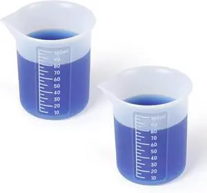 2 PCS 100ml Laundry Detergent Cup, Silicone Measuring Cups, Silicone Detergent Dispenser Reusable Non-stick Liquid Mixing Cups with Precise Scale for Resin Molds Jewelry Making DIY Craft 2 PCS 100ml Laundry Detergent Cup, Silicone Measuring Cups, Silicone Detergent Dispenser Reusable Non-stick Liquid Mixing Cups with Precise Scale for Resin Molds Jewelry Making DIY Craft