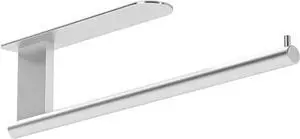 Jesginboo Paper Towel Holder Under Cabinet, Self Adhesive, Brushed Nickel | Self Adhesive Paper Towel Holder No Drill, Stainless Steel Paper Towel Rack, Papertowel Roll Holder for Kitchen Bathroom Jesginboo Paper Towel Holder Under Cabinet, Self Adhesive, Brushed Nickel | Self Adhesive Paper Towel Holder No Drill, Stainless Steel Paper Towel Rack, Papertowel Roll Holder for Kitchen Bathroom