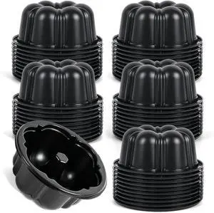 50-Pack Disposable 4 inch cake pan - Small Cake Pans Flower Shape, Jello Mold, Mini Flan Molds, Moldes para Flan, Moldes Para Gelatinas for Baking - Food Safe PET, Easy to Clean 50-Pack Disposable 4 inch cake pan - Small Cake Pans Flower Shape, Jello Mold, Mini Flan Molds, Moldes para Flan, Moldes Para Gelatinas for Baking - Food Safe PET, Easy to Clean