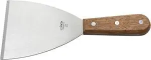 Winco Blade Scraper, 4.5-Inch by 4-Inch,Stainless Steel, Brown,Medium | Dishwasher safe, Durable blade and handle, For griddles, dough, bench work and food-prep surface scraping Winco Blade Scraper, 4.5-Inch by 4-Inch,Stainless Steel, Brown,Medium | Dishwasher safe, Durable blade and handle, For griddles, dough, bench work and food-prep surface scraping