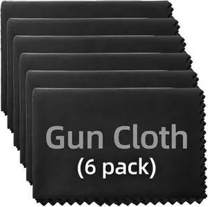 6/12 Pack Microfiber Gun Cleaning Cloth, 12"x12" Lint Free Gun Cleaning Rags 6/12 Pack Microfiber Gun Cleaning Cloth, 12"x12" Lint Free Gun Cleaning Rags