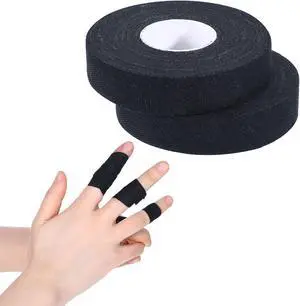2 Rolls Finger Tape, Extra Strong Adhesive 0.6-Inch x 32-feet Athletic Tape for Fingers, Hands, & Toes, Rock Climbing Tape, Skin-Friendly Sports Tape for Outdoor Sports Climbing Football (Black) 2 Rolls Finger Tape, Extra Strong Adhesive 0.6-Inch x 32-feet Athletic Tape for Fingers, Hands, & Toes, Rock Climbing Tape, Skin-Friendly Sports Tape for Outdoor Sports Climbing Football (Black)