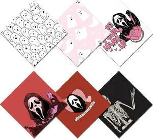 6 PCS Glasses Cleaning Cloth Eyeglass Cleaning Cloth Lens Eyeglasses Microfiber Cute Aesthetic Cloth for Unisex Women Girls Reusable Phone Screens Camera Multi-Patterns(6.3"x6.3")-Skull 6 PCS Glasses Cleaning Cloth Eyeglass Cleaning Cloth Lens Eyeglasses Microfiber Cute Aesthetic Cloth for Unisex Women Girls Reusable Phone Screens Camera Multi-Patterns(6.3"x6.3")-Skull
