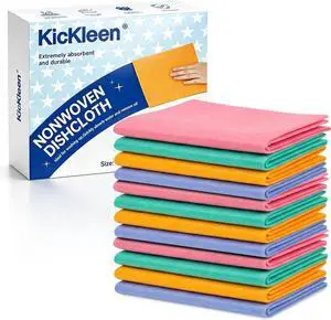12 Pcs Large German Universal Household Towels Dishcloths, Soft Absorbent Cleaning Cloths Reuseable Wipes Rag for Windows Glass Mirror Car,Home Kitchen Pets Polish(Mix-Color) 12 Pcs Large German Universal Household Towels Dishcloths, Soft Absorbent Cleaning Cloths Reuseable Wipes Rag for Windows Glass Mirror Car,Home Kitchen Pets Polish(Mix-Color)