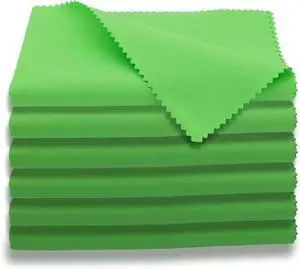AAwipes Guitar Cloths Microfiber Green 6pcs 12"x12" Plush Polishing Cloths | For Musical Instruments Premium Cleaning Cloths For Guitar Violin Piano Clarinet Trumpet Sax Universal (U2932) AAwipes Guitar Cloths Microfiber Green 6pcs 12"x12" Plush Polishing Cloths | For Musical Instruments Premium Cleaning Cloths For Guitar Violin Piano Clarinet Trumpet Sax Universal (U2932)