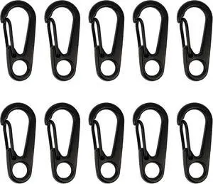 SWATOM Small Mini Carabiner Clip Tiny Spring Snap Hook Keychains Micro Carabiners for Paracord EDC Alloy Key Rings Outdoor Hiking Fishing Camping Backpack Accessories SWATOM Small Mini Carabiner Clip Tiny Spring Snap Hook Keychains Micro Carabiners for Paracord EDC Alloy Key Rings Outdoor Hiking Fishing Camping Backpack Accessories