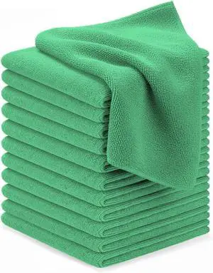 Avalon Towels Microfiber Cleaning Cloths (Value Pack of 12) - Size 12 x 12 Inches, Highly Absorbent Cleaning Rags, Lint Free, Reusable and Washable, Microfiber Towels for Cars Avalon Towels Microfiber Cleaning Cloths (Value Pack of 12) - Size 12 x 12 Inches, Highly Absorbent Cleaning Rags, Lint Free, Reusable and Washable, Microfiber Towels for Cars
