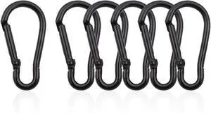 3KG Lightweight Aluminum Alloy Keychain Hook - Pear Shaped Spring Clip for Keys, Small Pets & Everyday Carry 3KG Lightweight Aluminum Alloy Keychain Hook - Pear Shaped Spring Clip for Keys, Small Pets & Everyday Carry
