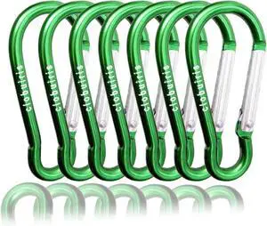 Aluminum Carabiner D Ring, Caribeener Clips, Spring Snap Hook for Keychain Clip Camping Mini Lock Snap Hooks Spring Link Key Chain Durable(1 Pcs) Aluminum Carabiner D Ring, Caribeener Clips, Spring Snap Hook for Keychain Clip Camping Mini Lock Snap Hooks Spring Link Key Chain Durable(1 Pcs)