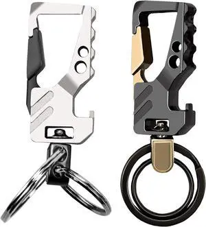 2pcs Keychains, Key Chains for Carabiner Keychain Car Key chain Bottle Opener Keychain for Men and Women 2pcs Keychains, Key Chains for Carabiner Keychain Car Key chain Bottle Opener Keychain for Men and Women