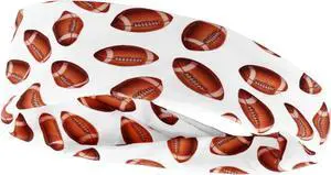 Didder Sports Headband, Running Sweat Headband for Men Women, Head Bands Essentials Accessories Football Gameday Sweatband White Didder Sports Headband, Running Sweat Headband for Men Women, Head Bands Essentials Accessories Football Gameday Sweatband White