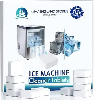 Ice Machine Cleaner and Descaler Tablets, 24 Count Nickel Safe Formula, Scale Remover for Countertop and Nugget Ice Makers, Compatible with GE Opal, GE Profile, Frigidaire, and Kitchenaid Ice Machine Cleaner and Descaler Tablets, 24 Count Nickel Safe Formula, Scale Remover for Countertop and Nugget Ice Makers, Compatible with GE Opal, GE Profile, Frigidaire, and Kitchenaid