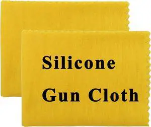 Silicone Gun Cleaning Cloth, 7.87" x 7.87" Guns Cleaning Rags Reusable for Gun Cleaning/Polishing Silicon Rags/Rust Wipes Silicone Gun Cleaning Cloth, 7.87" x 7.87" Guns Cleaning Rags Reusable for Gun Cleaning/Polishing Silicon Rags/Rust Wipes