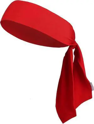 Tough Headwear Tie Headband - Moisture-Wicking Running Headband - 4-Way Stretch Sweatbands - Adjustable Head Tie for Workouts Tough Headwear Tie Headband - Moisture-Wicking Running Headband - 4-Way Stretch Sweatbands - Adjustable Head Tie for Workouts