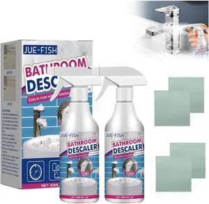 Compensai 2Pcs Stubborn Stains Cleaner,Limescale Cleaner,Bathroom Foam Cleaner Spray,Bathroom Descaler Cleaner,All-Purpose Bathrooms Descaler Foam Spray Compensai 2Pcs Stubborn Stains Cleaner,Limescale Cleaner,Bathroom Foam Cleaner Spray,Bathroom Descaler Cleaner,All-Purpose Bathrooms Descaler Foam Spray