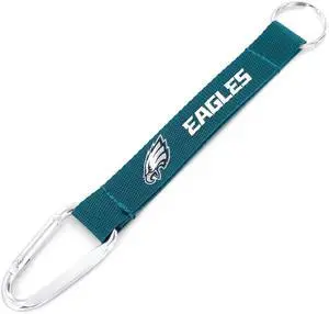 NFL Philadelphia Eagles Carabiner Lanyard Keychain NFL Philadelphia Eagles Carabiner Lanyard Keychain
