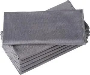 Puomue 6 Pack Microfiber Glass Cleaning Cloth, 16 Inch X 16 Inch, Lint Free Quickly Clean Window, Glasses, Windshields, Mirrors, and Stainless Steel, Grey Puomue 6 Pack Microfiber Glass Cleaning Cloth, 16 Inch X 16 Inch, Lint Free Quickly Clean Window, Glasses, Windshields, Mirrors, and Stainless Steel, Grey