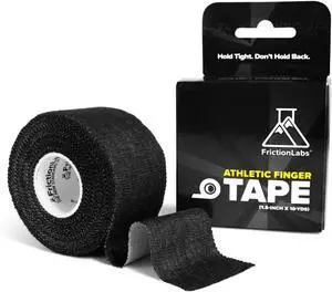 Friction Labs Athletic Finger Tape, Rock Climbing Tape for Skin Protection | 1.5" Zinc Oxide Tape, Protective Sports Tape, Easy Tear, Strong Stick, Recyclable Packaging, 10 Yards Friction Labs Athletic Finger Tape, Rock Climbing Tape for Skin Protection | 1.5" Zinc Oxide Tape, Protective Sports Tape, Easy Tear, Strong Stick, Recyclable Packaging, 10 Yards