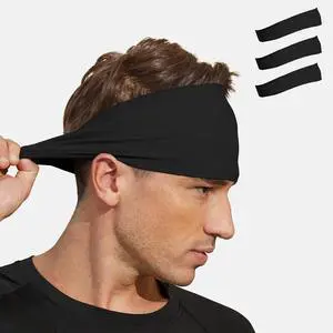 VIMPEP Tenacious Sports Headbands for Men Soft Feeling Non Silp Sweatband Workout Headband for Running,Cycling,Basketball,Tennis,Yoga Fitness Stretchy Quick-Dry Hairband for Unisex (3/4/6 Pack) VIMPEP Tenacious Sports Headbands for Men Soft Feeling Non Silp Sweatband Workout Headband for Running,Cycling,Basketball,Tennis,Yoga Fitness Stretchy Quick-Dry Hairband for Unisex (3/4/6 Pack)